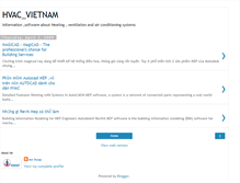 Tablet Screenshot of hvac-vietnam.blogspot.com