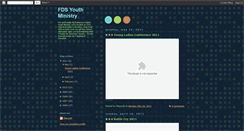 Desktop Screenshot of fdsyouth.blogspot.com