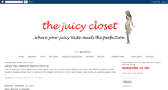 Desktop Screenshot of juicycloset.blogspot.com