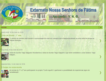 Tablet Screenshot of externatonossasenhoradefatima.blogspot.com