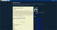 Desktop Screenshot of eatingarizona.blogspot.com