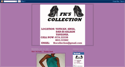 Desktop Screenshot of fkscollection.blogspot.com