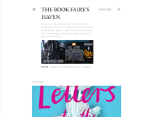 Tablet Screenshot of bookfairyhaven.blogspot.com