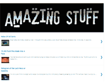 Tablet Screenshot of amazingstufftome.blogspot.com