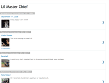 Tablet Screenshot of lilmasterchief.blogspot.com