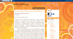Desktop Screenshot of editoralatitanza.blogspot.com