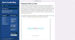 Desktop Screenshot of byroncorrales.blogspot.com