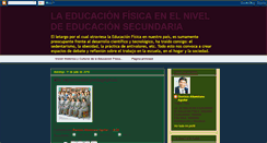 Desktop Screenshot of investigadoresdeeducacinfsicaenper.blogspot.com