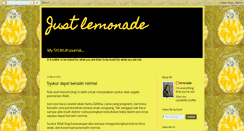 Desktop Screenshot of just-lemonade.blogspot.com