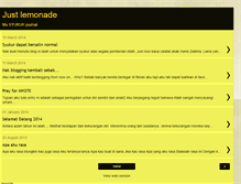 Tablet Screenshot of just-lemonade.blogspot.com