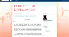 Desktop Screenshot of andimursyidahkeperawatanners.blogspot.com