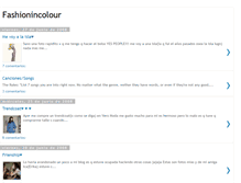 Tablet Screenshot of fashionincolour.blogspot.com