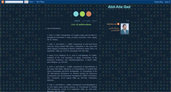 Desktop Screenshot of abd-allagad.blogspot.com