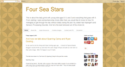 Desktop Screenshot of four-sea-stars.blogspot.com