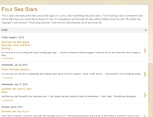 Tablet Screenshot of four-sea-stars.blogspot.com