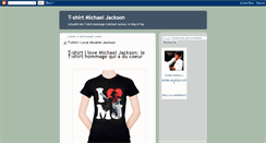 Desktop Screenshot of michaeljacksontshirt.blogspot.com