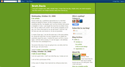 Desktop Screenshot of brett--davis.blogspot.com