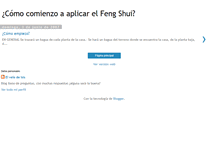 Tablet Screenshot of aplicar-el-fengshui.blogspot.com