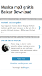 Mobile Screenshot of musicamp3gratisbaixardownload.blogspot.com