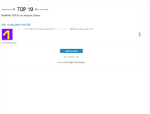 Tablet Screenshot of los10mejoreschistes.blogspot.com