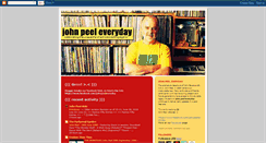 Desktop Screenshot of johnpeeleveryday.blogspot.com