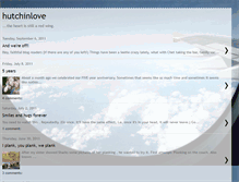 Tablet Screenshot of hutchinlove.blogspot.com