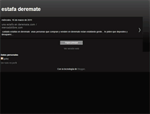 Tablet Screenshot of estafasenderemate.blogspot.com