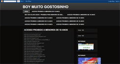 Desktop Screenshot of boysbemgostosinhos.blogspot.com