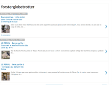 Tablet Screenshot of forsterglobetrotter.blogspot.com
