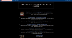 Desktop Screenshot of cantosdelallorona.blogspot.com