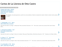 Tablet Screenshot of cantosdelallorona.blogspot.com