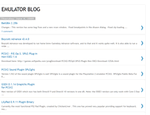 Tablet Screenshot of emulator-blog.blogspot.com