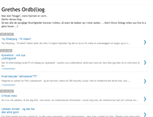 Tablet Screenshot of ordblog.blogspot.com