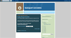 Desktop Screenshot of basquetsociales.blogspot.com