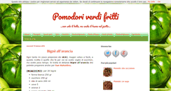 Desktop Screenshot of lericettedipomodoriverdifritti.blogspot.com