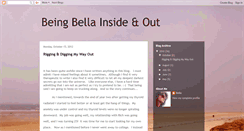 Desktop Screenshot of beingbellainsideandout.blogspot.com