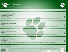 Tablet Screenshot of clevelandbobcats.blogspot.com