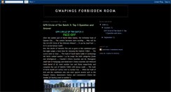 Desktop Screenshot of gwapingsforbiddenroom.blogspot.com