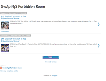 Tablet Screenshot of gwapingsforbiddenroom.blogspot.com