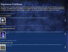 Tablet Screenshot of esperanzacotidiana.blogspot.com