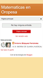 Mobile Screenshot of matematicasoropesa.blogspot.com