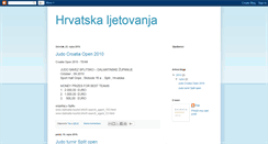 Desktop Screenshot of hrvatska-ljetovanja.blogspot.com