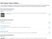 Tablet Screenshot of codehaxor.blogspot.com