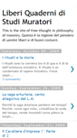 Mobile Screenshot of liberi-quaderni-di-studi-muratori.blogspot.com
