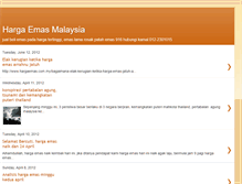 Tablet Screenshot of emasmalaysia.blogspot.com