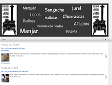 Tablet Screenshot of buscadorderecetaschilenas.blogspot.com
