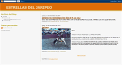 Desktop Screenshot of estrellasdeljaripeo.blogspot.com