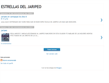 Tablet Screenshot of estrellasdeljaripeo.blogspot.com