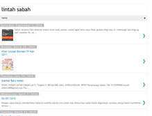 Tablet Screenshot of lintahsabah.blogspot.com