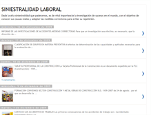 Tablet Screenshot of lasiniestralidadlaboral.blogspot.com